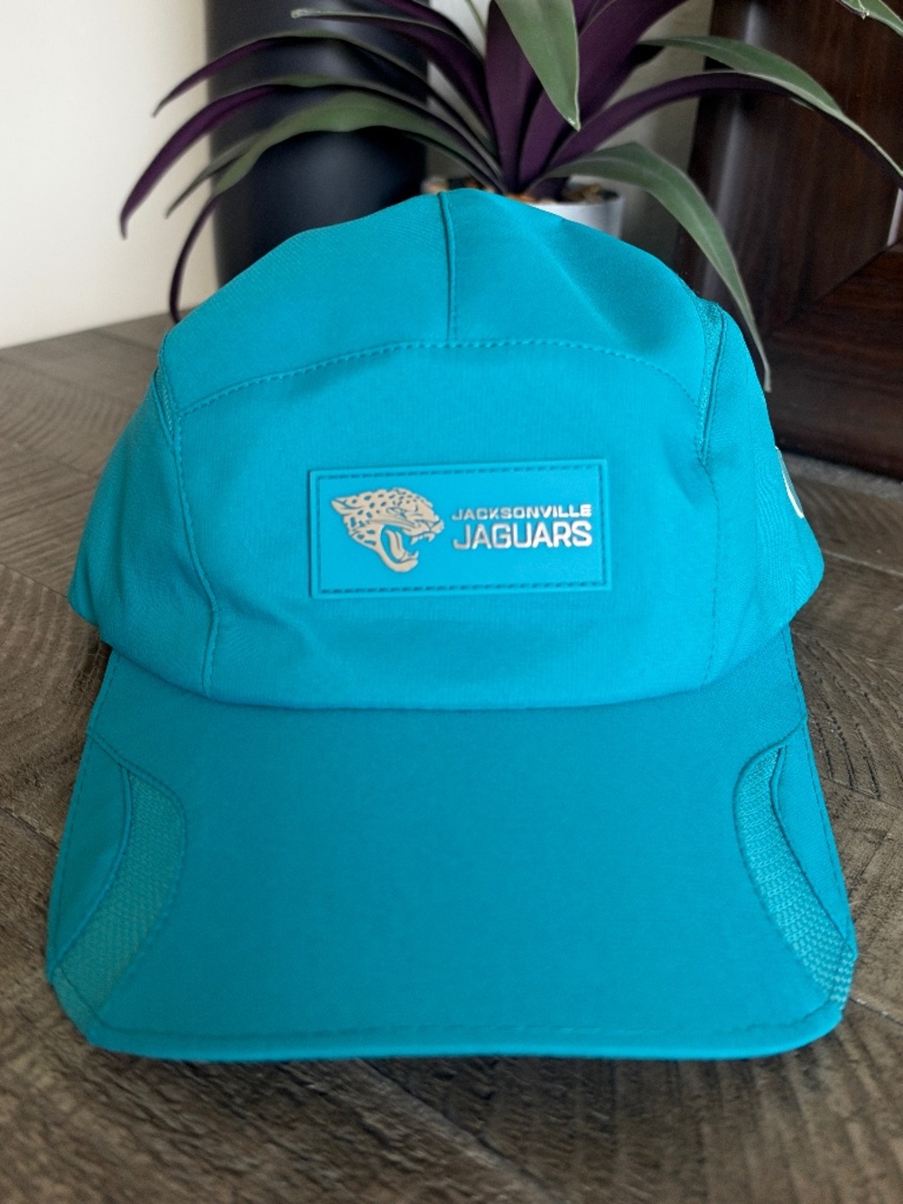 New Era Jacksonville Jaguars Teal Soft Unstructured Adjustable NFL Hat